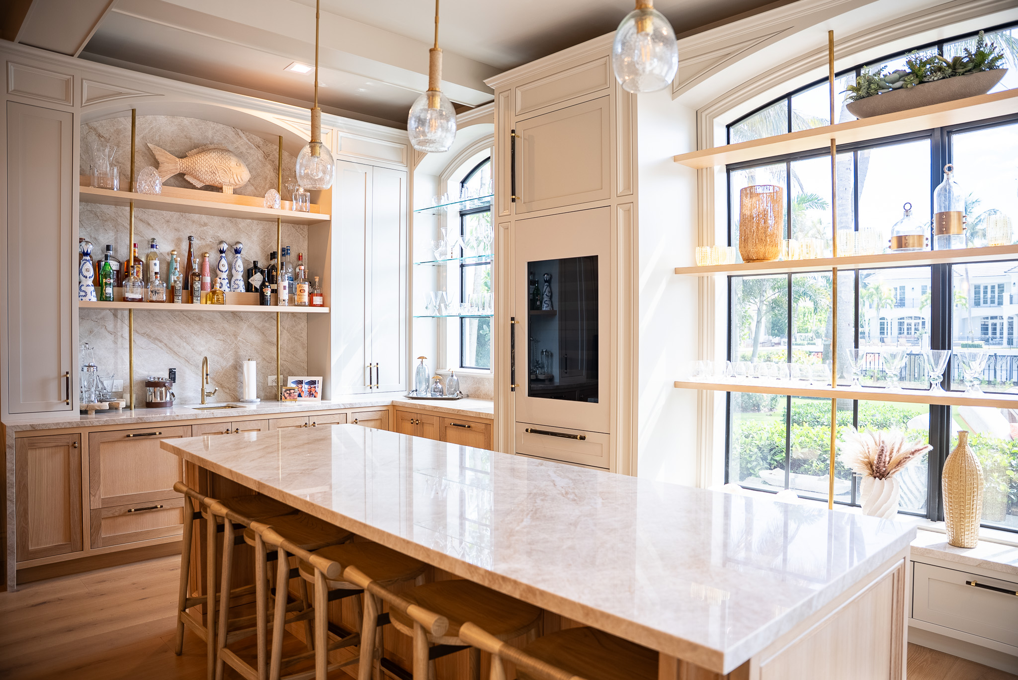 Custom Entertaining Bar